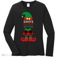 Santa's Favorite Helper Women's Long Sleeve Shirt thumb 0
