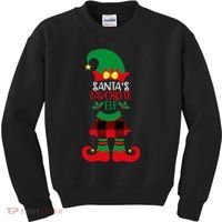 Santa's Favorite Helper Kids Sweatshirt thumb 0