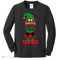Santa's Favorite Helper Kids Long Sleeve Shirt thumb 0
