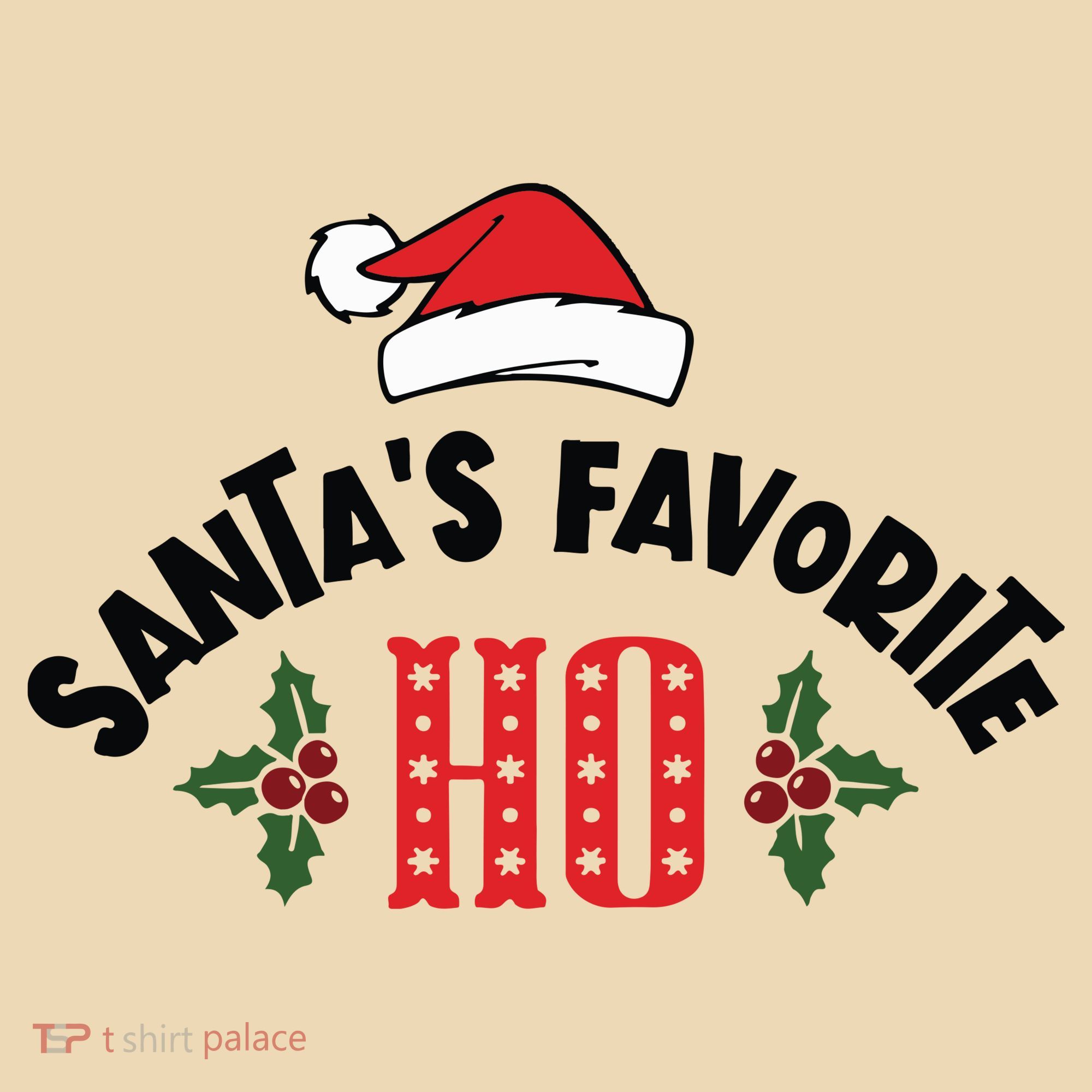 SantaS Favorite Ho Christmas Sweatshirt