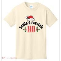 SantaS Favorite Ho Christmas Kids T-Shirt thumb 0