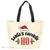 SantaS Favorite Ho Christmas Tote Bag thumb 0