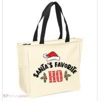 SantaS Favorite Ho Christmas Tote Bag thumb 2