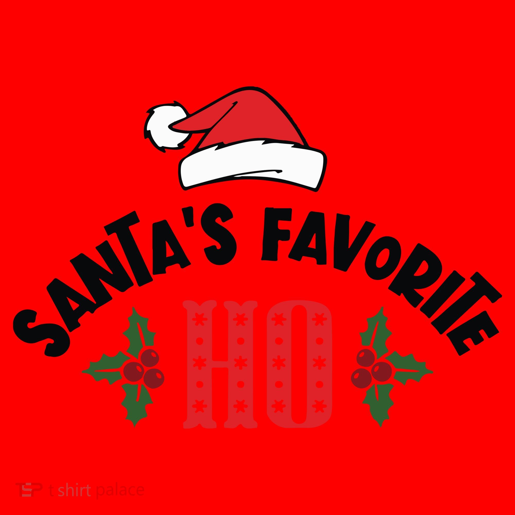 SantaS Favorite Ho Christmas Santa Hat
