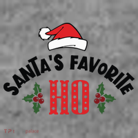 SantaS Favorite Ho Christmas Toddler Hoodie thumb 2