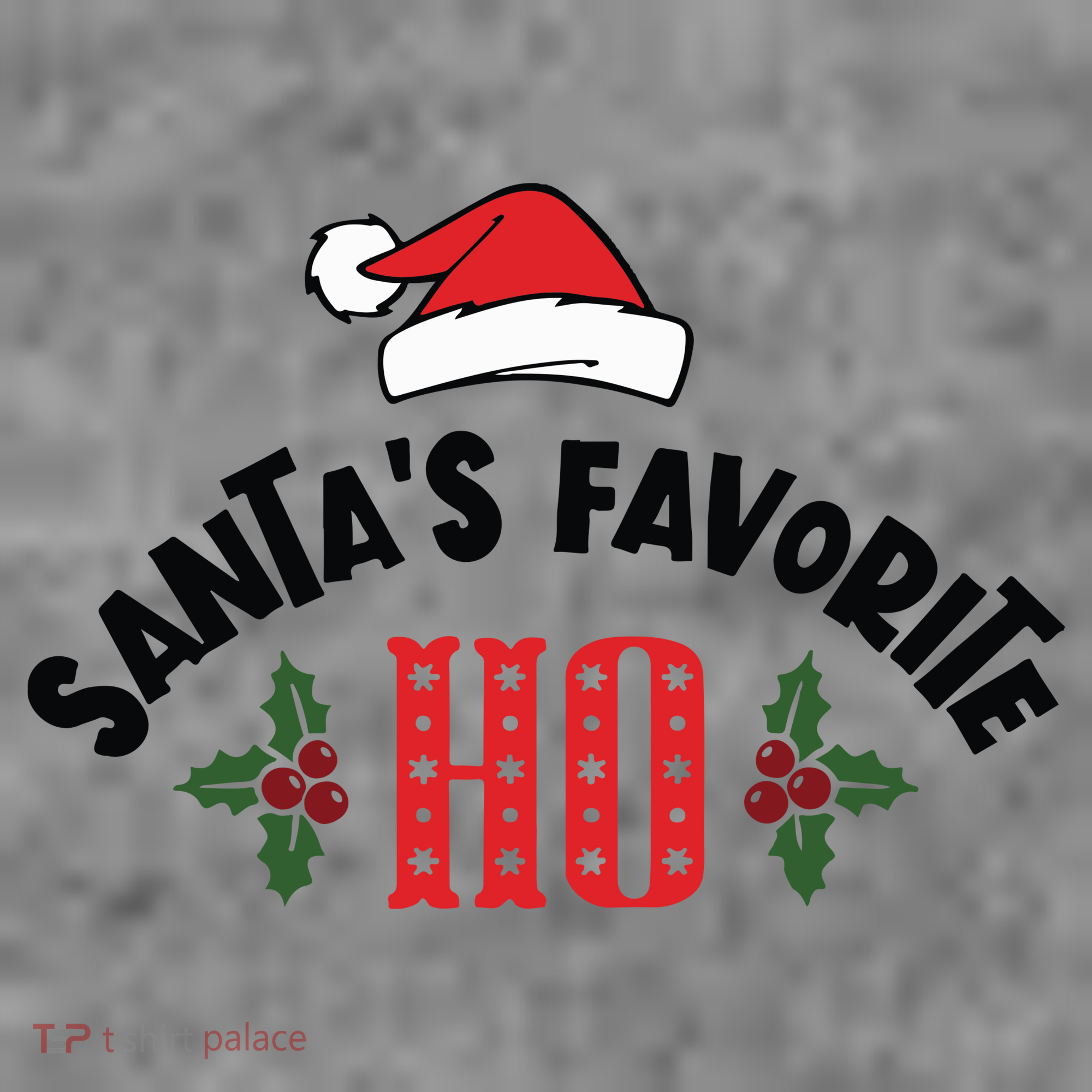 SantaS Favorite Ho Christmas Toddler Hoodie