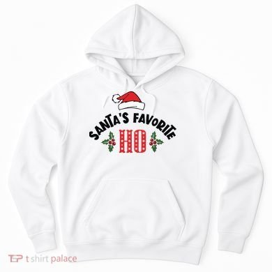SantaS Favorite Ho Christmas Hoodie