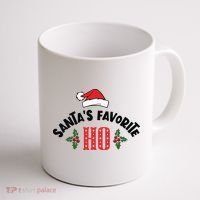 SantaS Favorite Ho Christmas Coffee Mug thumb 1