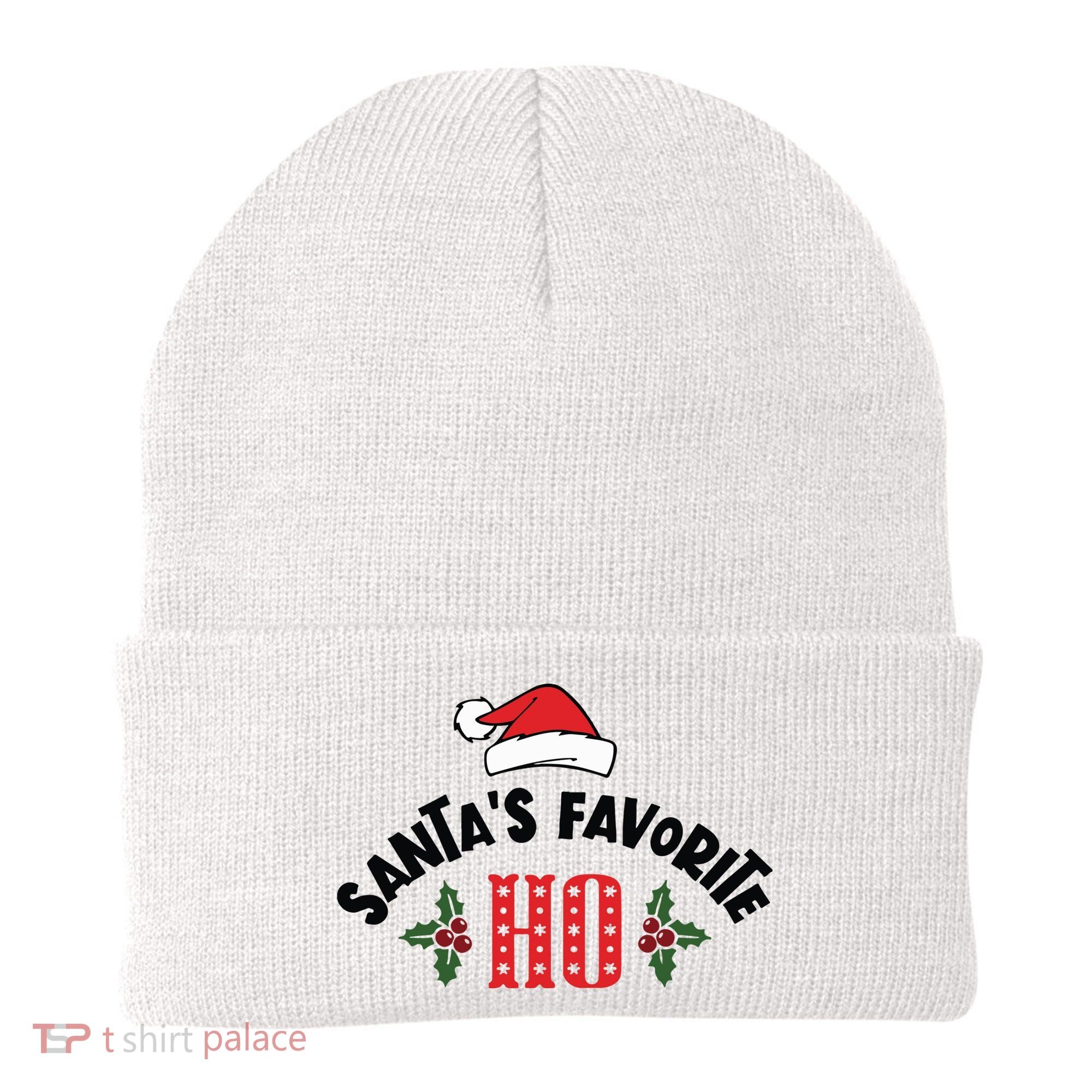 SantaS Favorite Ho Christmas Beanie