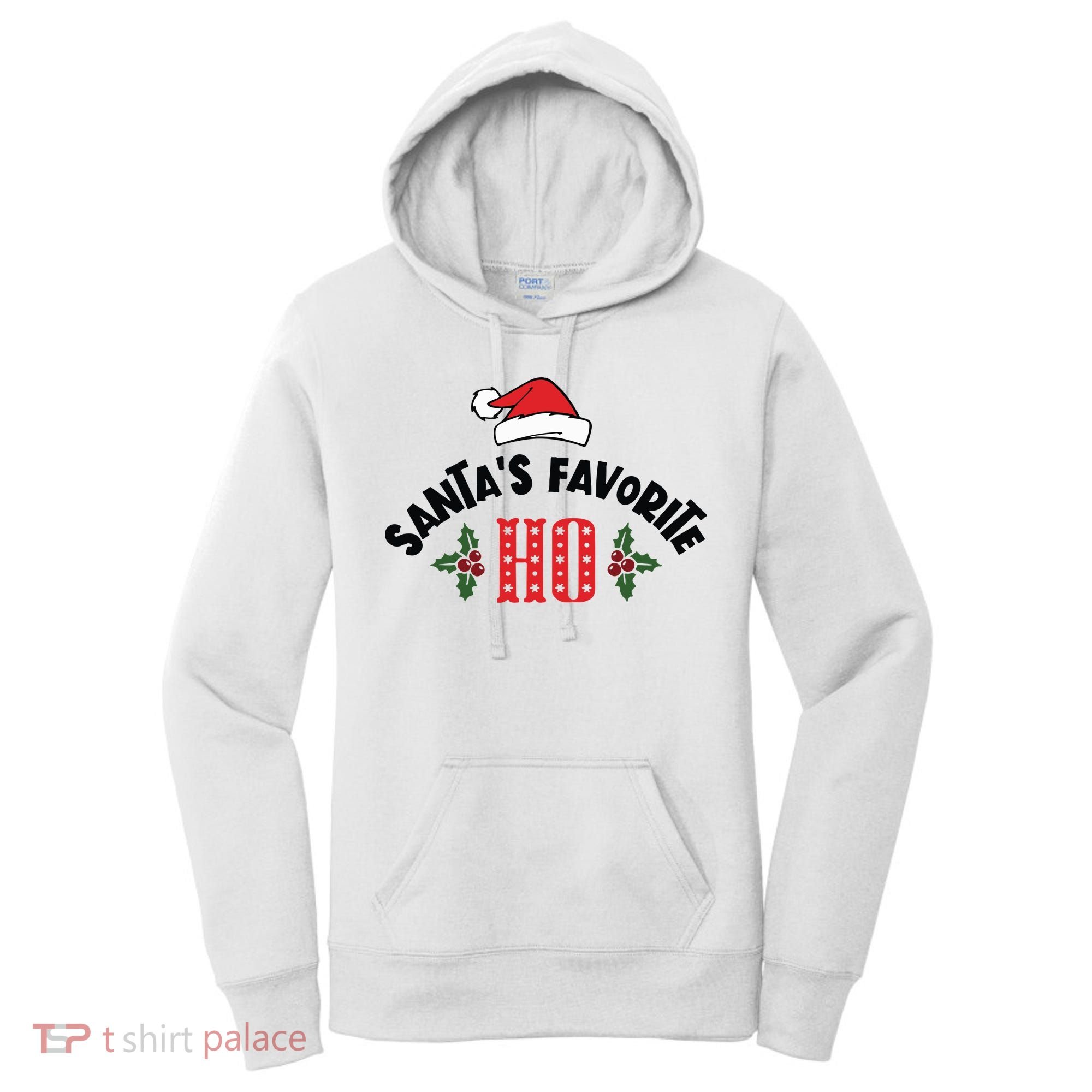 SantaS Favorite Ho Christmas Women's Hoodie