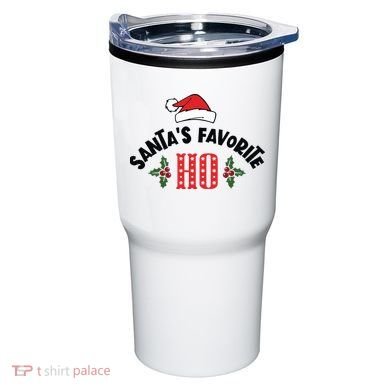 SantaS Favorite Ho Christmas Tumbler