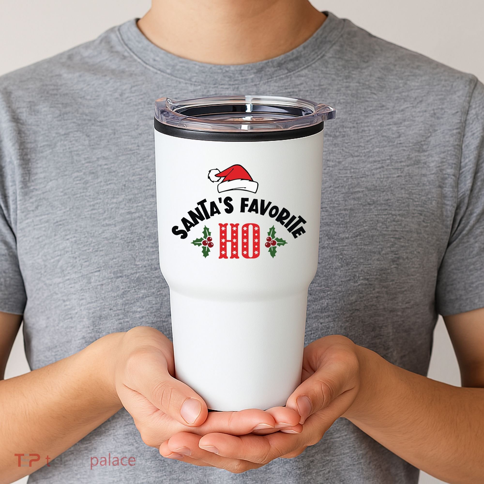 SantaS Favorite Ho Christmas Tumbler