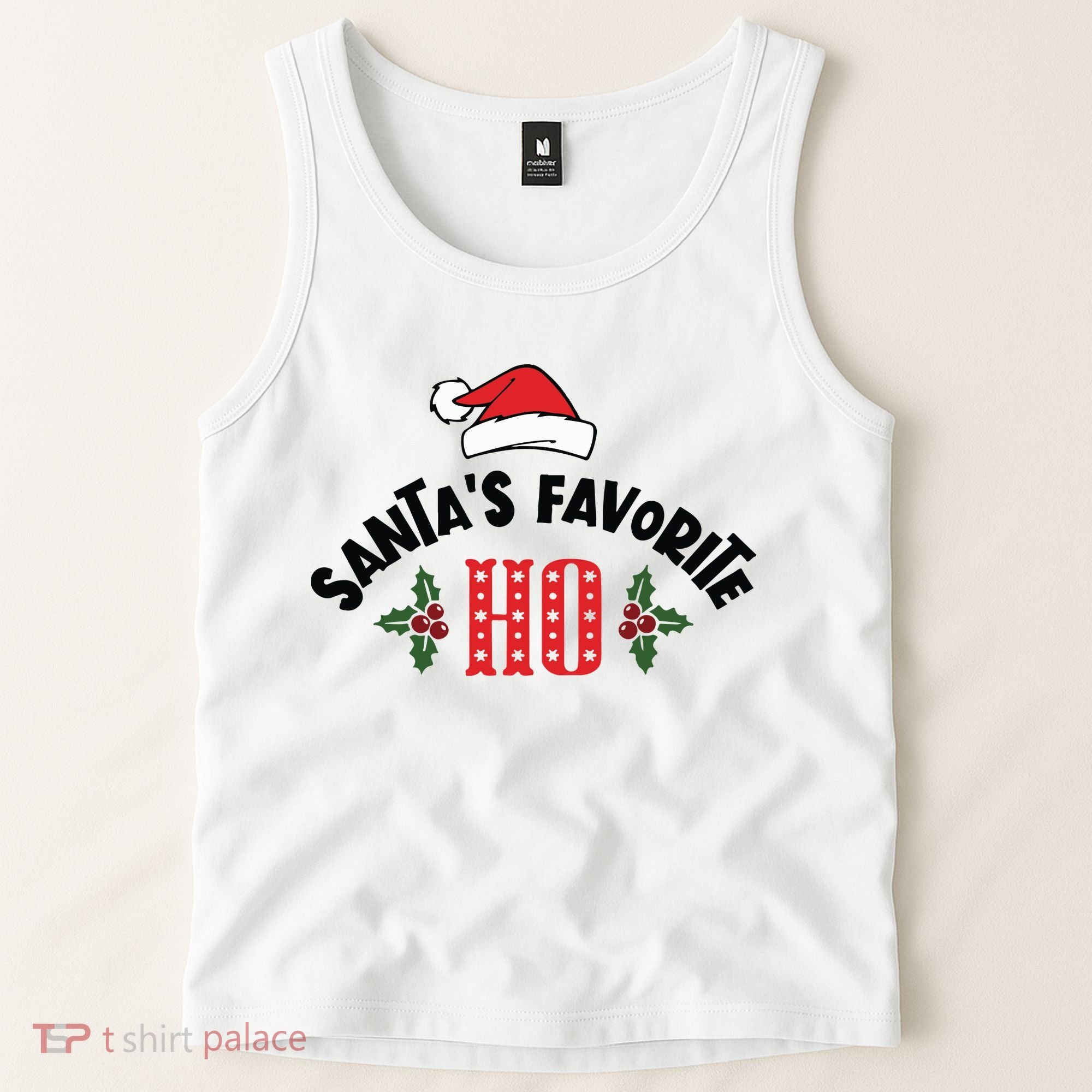 SantaS Favorite Ho Christmas Tank Top