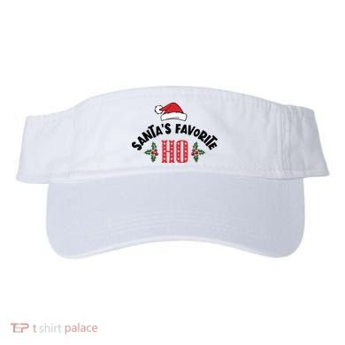 SantaS Favorite Ho Christmas Visor