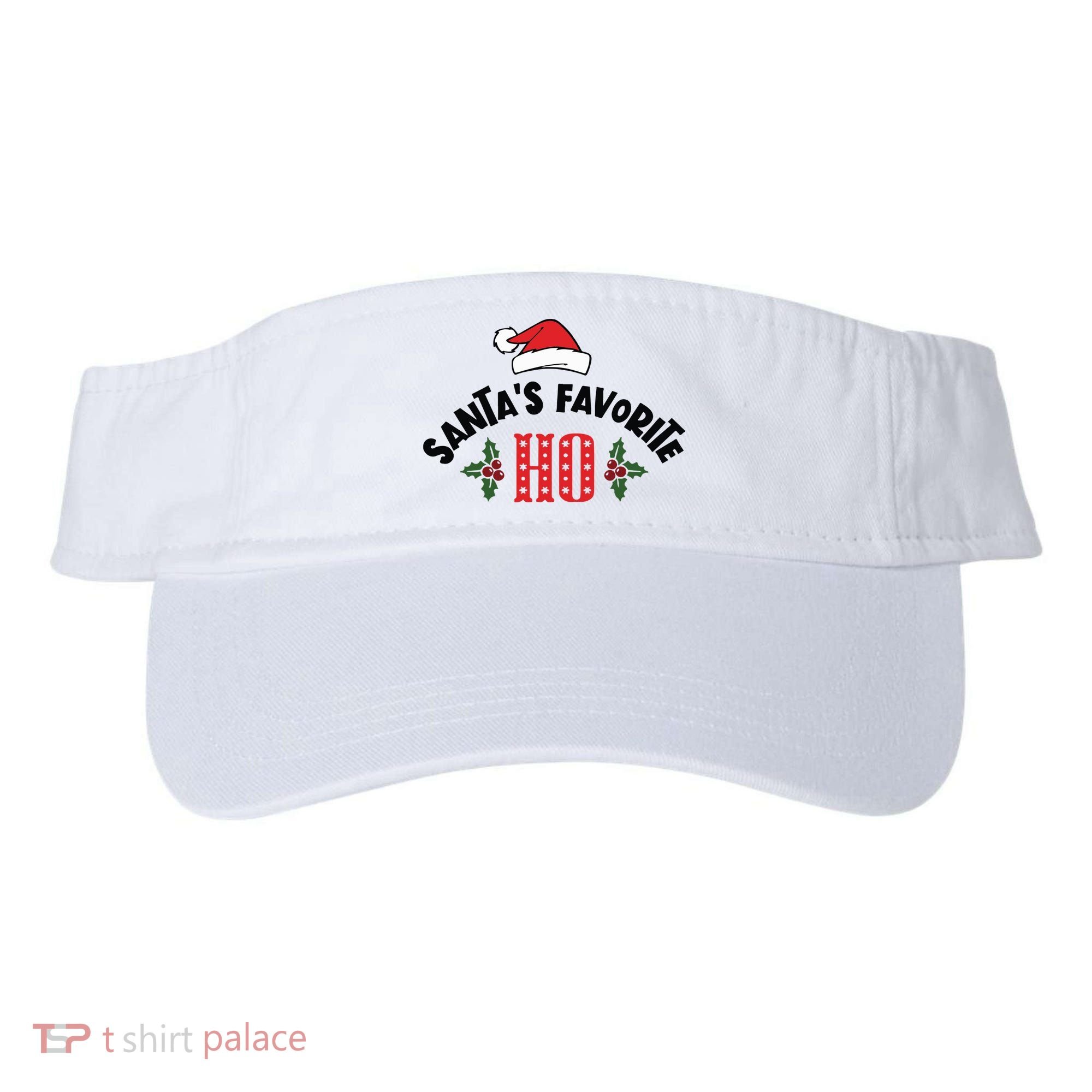 SantaS Favorite Ho Christmas Visor