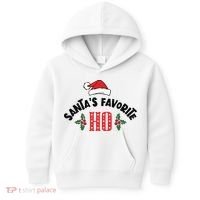 SantaS Favorite Ho Christmas Kids Hoodie thumb 0