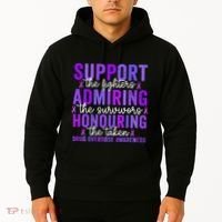 Support Fighters Honouring Taken Drug Overdose Awareness Hoodie thumb 2