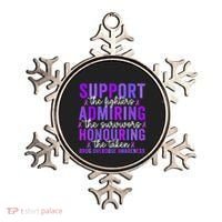 Support Fighters Honouring Taken Drug Overdose Awareness Ornament thumb 0