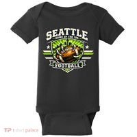 Seattle Football Home Of The 12s Baby Bodysuit thumb 0