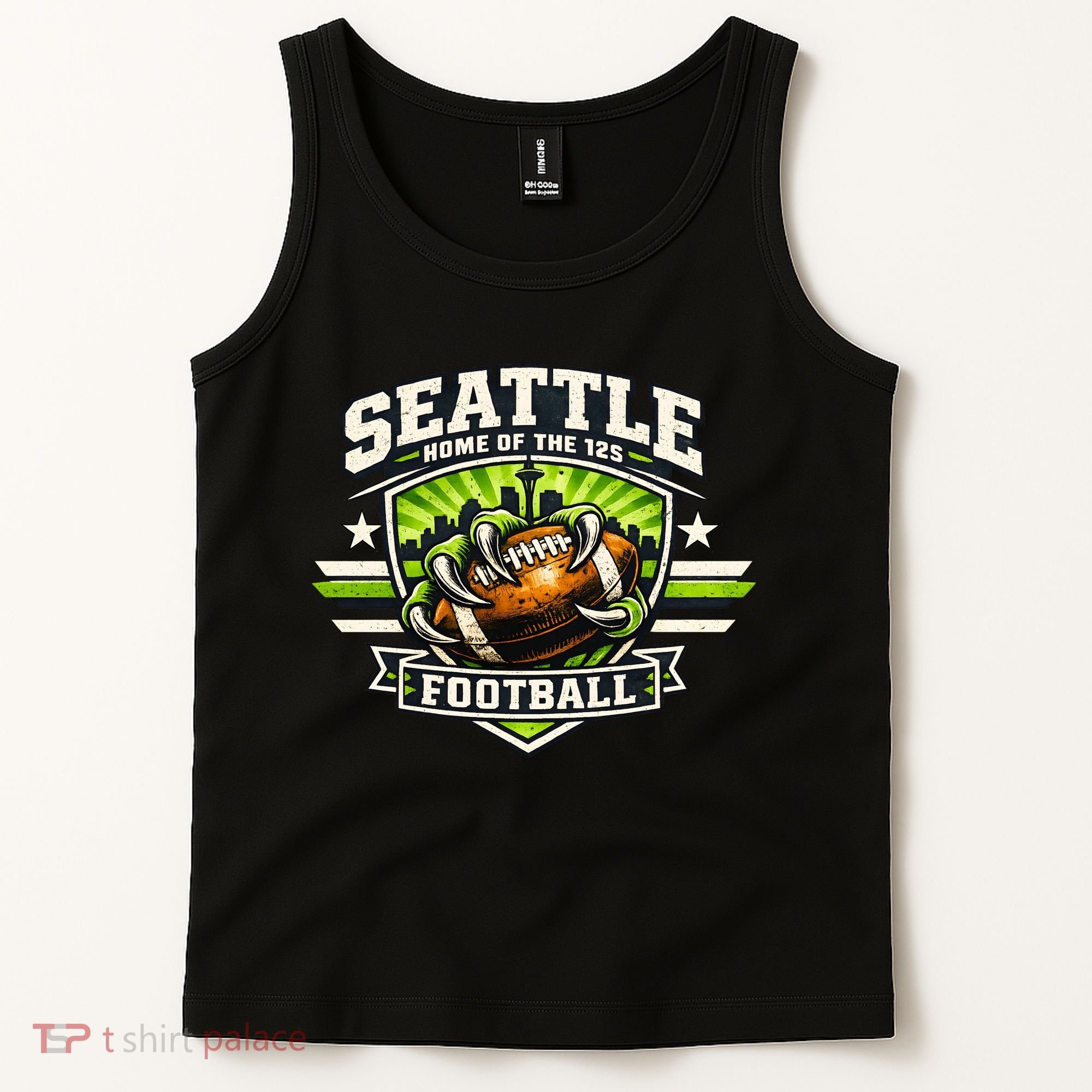 Seattle Football Home Of The 12s Tank Top