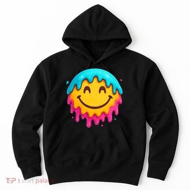 Smile Face Ice-Cream Drip Hoodie