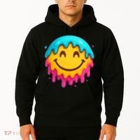 Smile Face Ice-Cream Drip Hoodie thumb 2