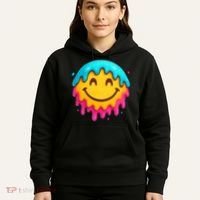 Smile Face Ice-Cream Drip Hoodie thumb 5