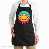 Smile Face Ice-Cream Drip Apron thumb 2