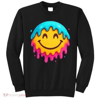Smile Face Ice-Cream Drip Sweatshirt