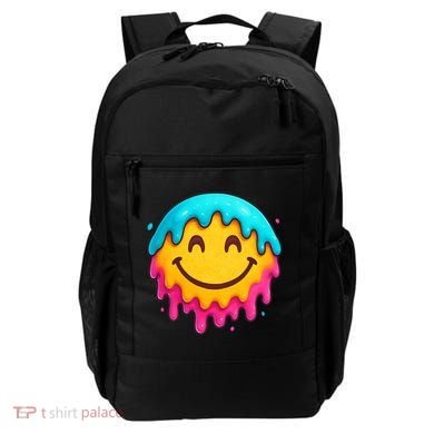 Smile Face Ice-Cream Drip Backpack