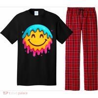 Smile Face Ice-Cream Drip Pajama Set thumb 0