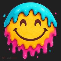 Smile Face Ice-Cream Drip Tumbler thumb 3