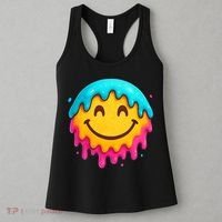 Smile Face Ice-Cream Drip Women's Tank Top thumb 3