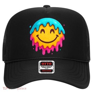 Smile Face Ice-Cream Drip Hat