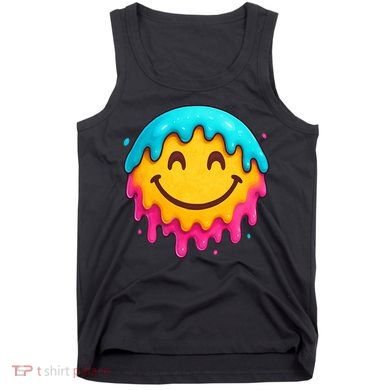 Smile Face Ice-Cream Drip Tank Top
