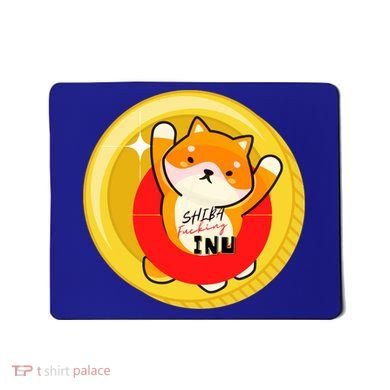 Shiba Fcking Inu Mousepad