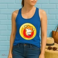 Shiba Fcking Inu Women's Tank Top thumb 2