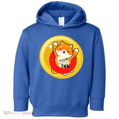 Shiba Fcking Inu Toddler Hoodie