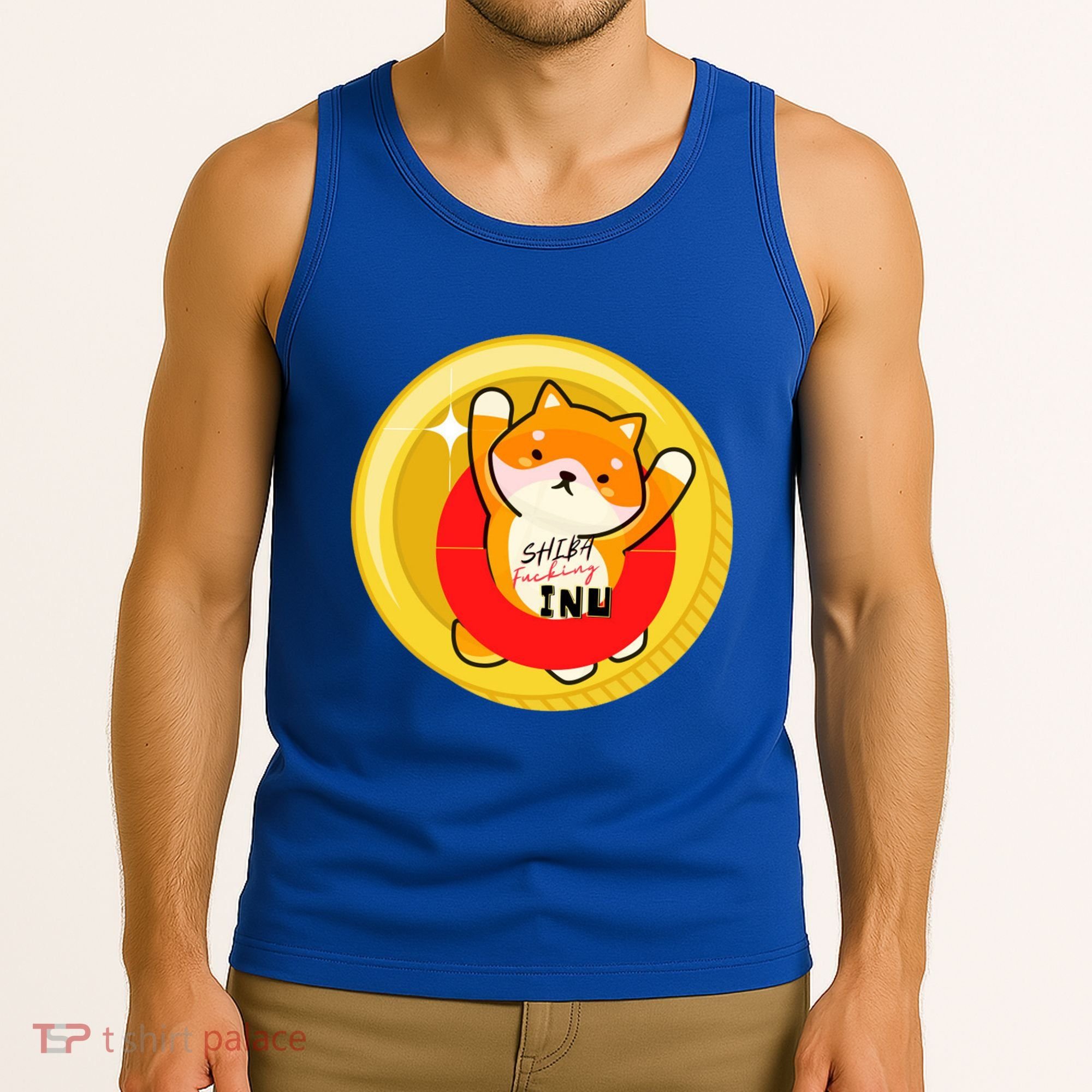 Shiba Fcking Inu Tank Top