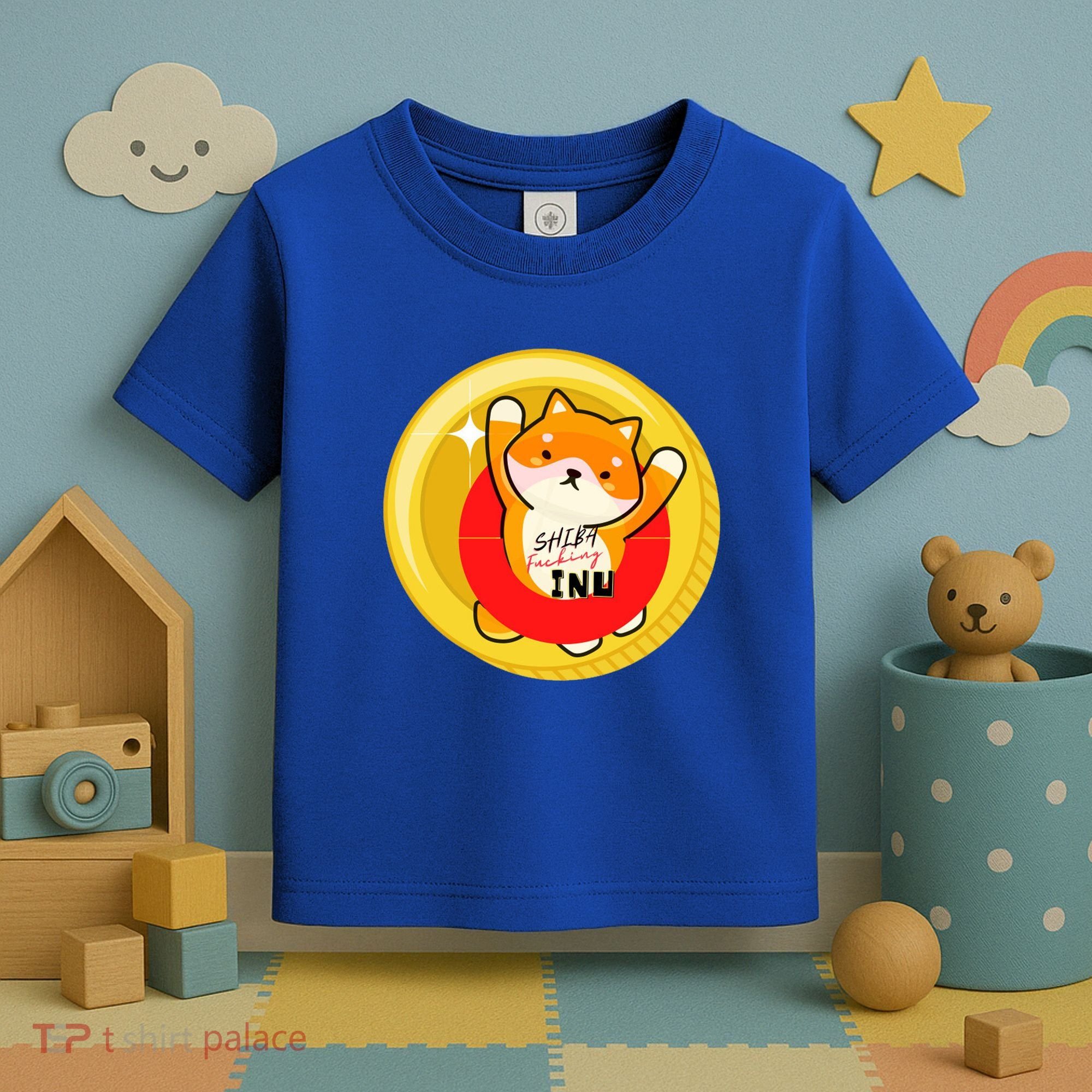 Shiba Fcking Inu Toddler T-Shirt