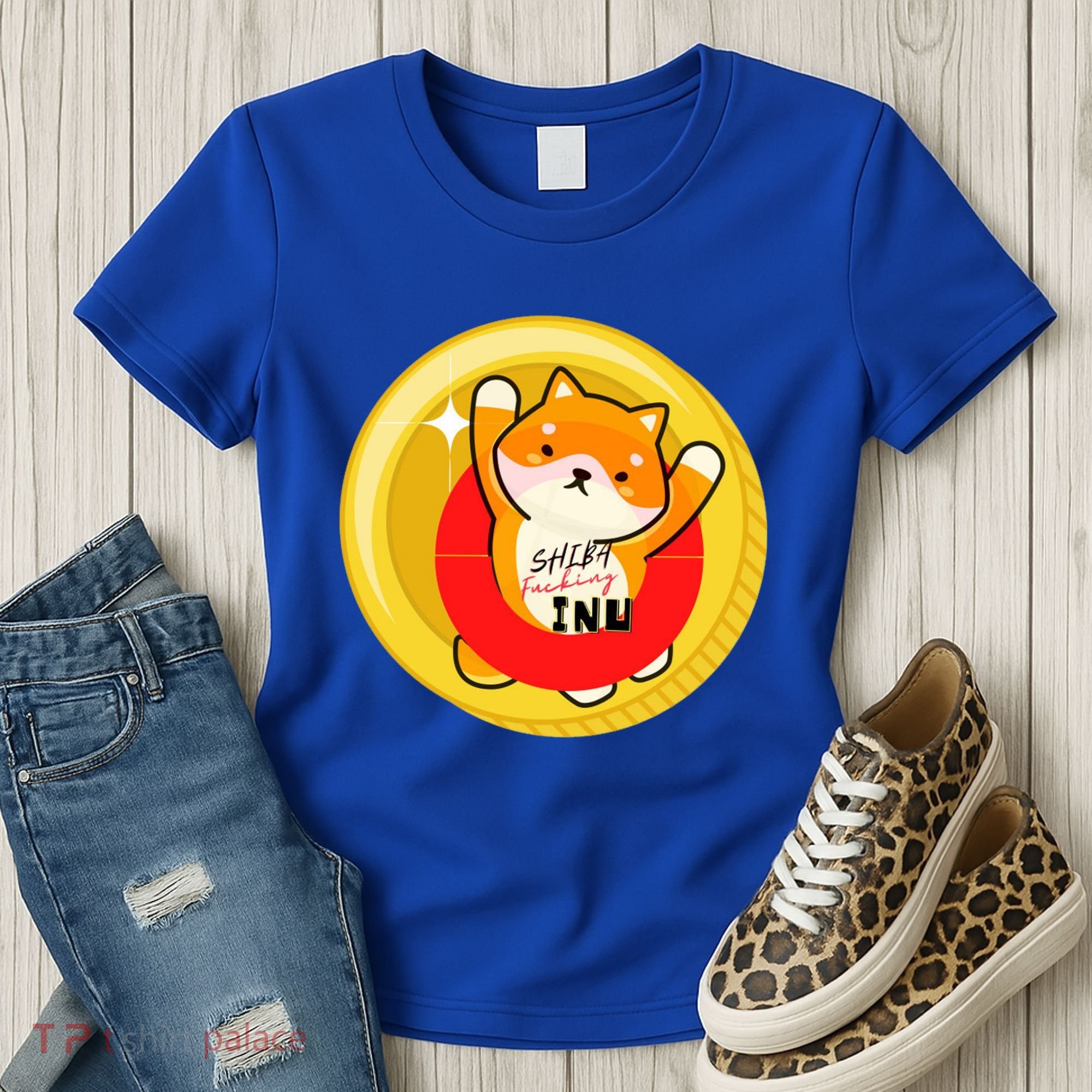 Shiba Fcking Inu Women's T-Shirt
