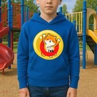 Shiba Fcking Inu Kids Hoodie thumb 2