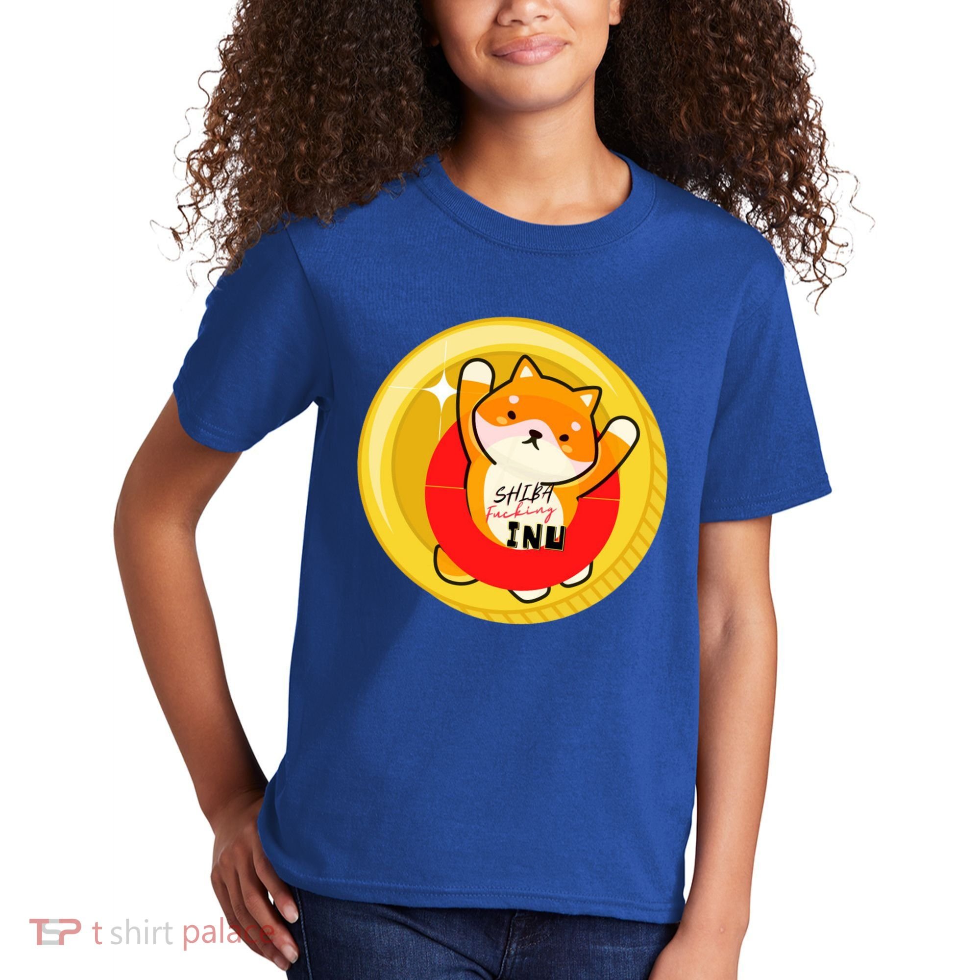 Shiba Fcking Inu Kids T-Shirt
