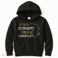 So Far In Djibouti IM In Chabelley Kids Hoodie thumb 0