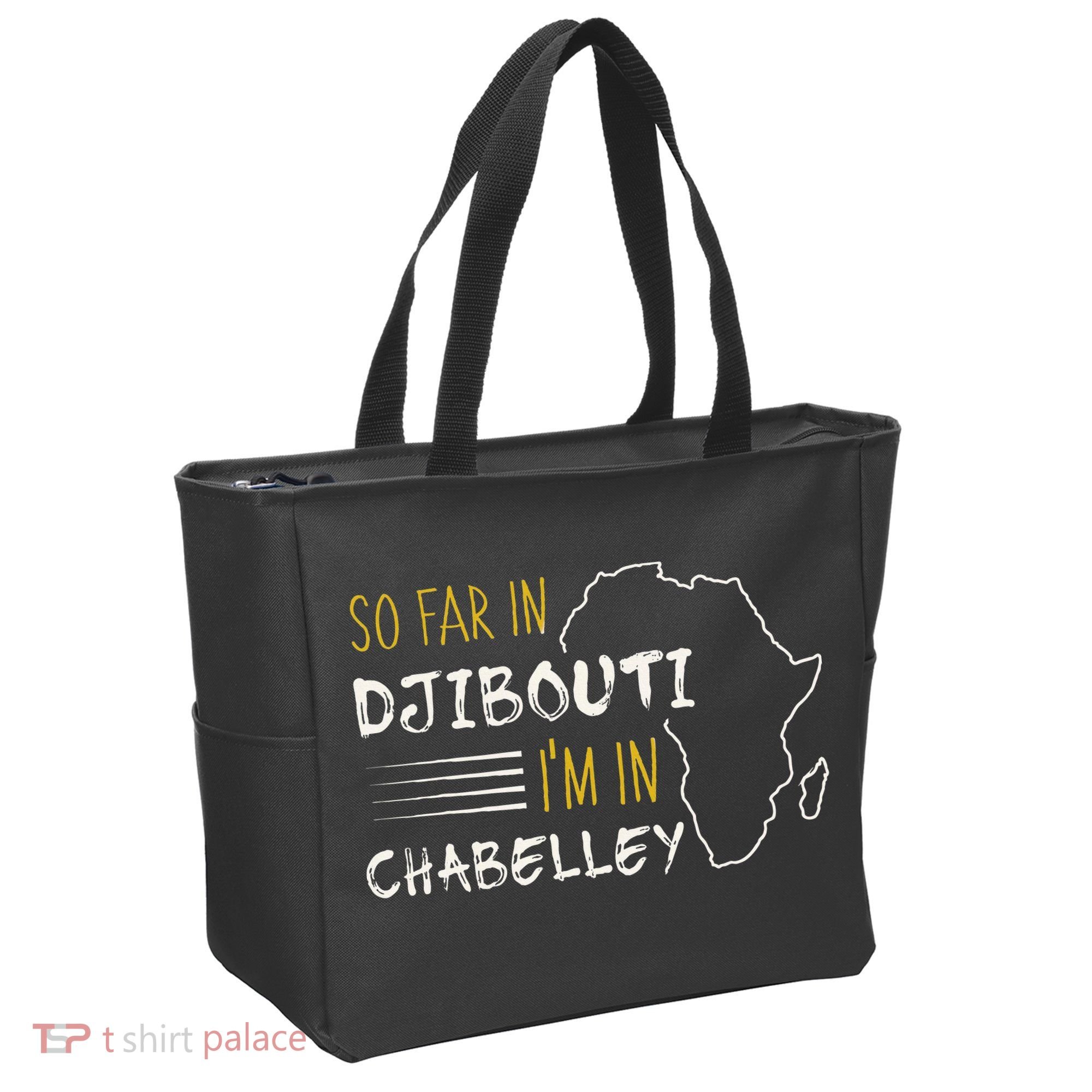 So Far In Djibouti IM In Chabelley Tote Bag