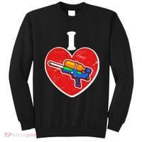 Summertime Fun I Love Super Soakers Water Guns Sweatshirt thumb 0