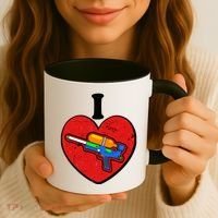 Summertime Fun I Love Super Soakers Water Guns Coffee Mug thumb 3