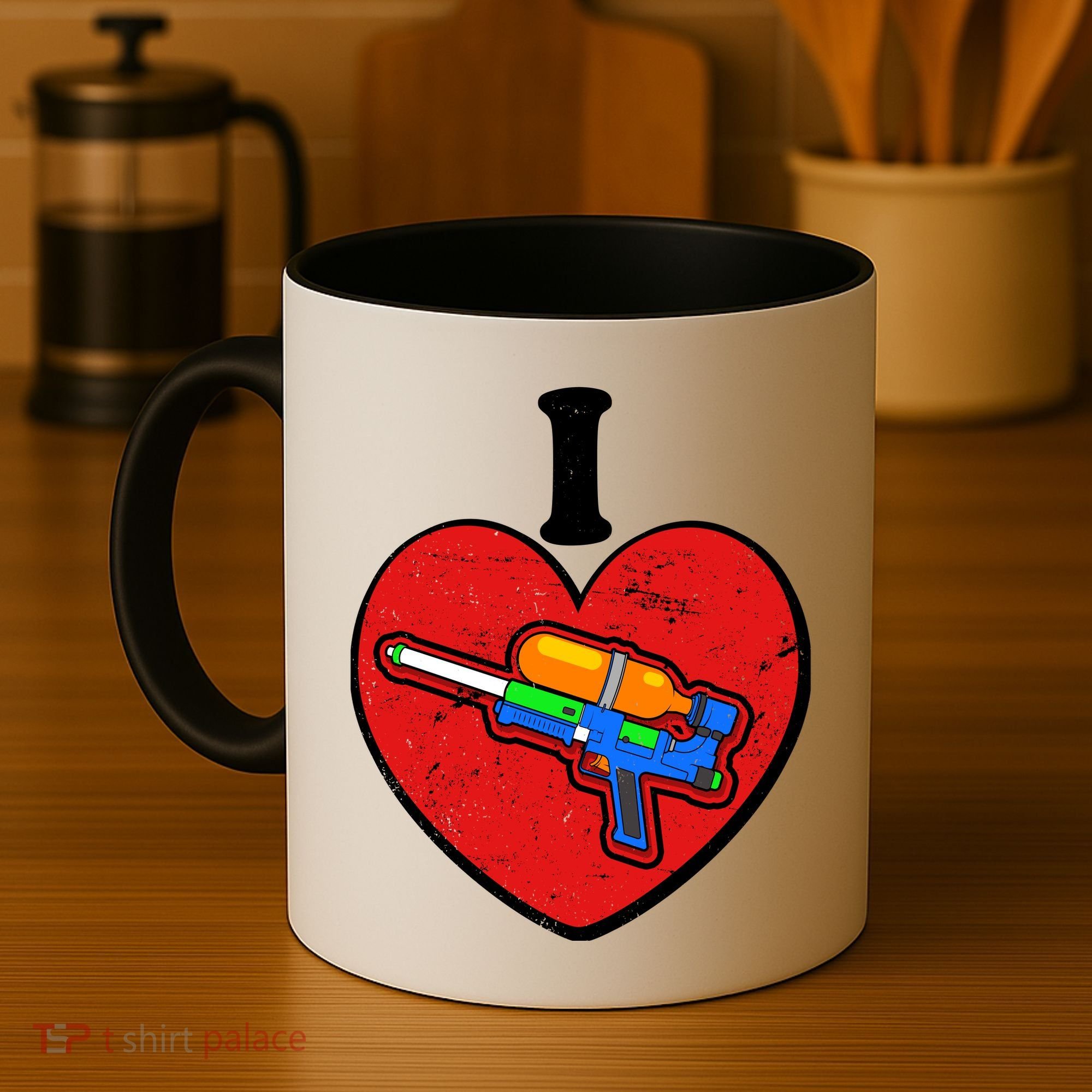 Summertime Fun I Love Super Soakers Water Guns Coffee Mug