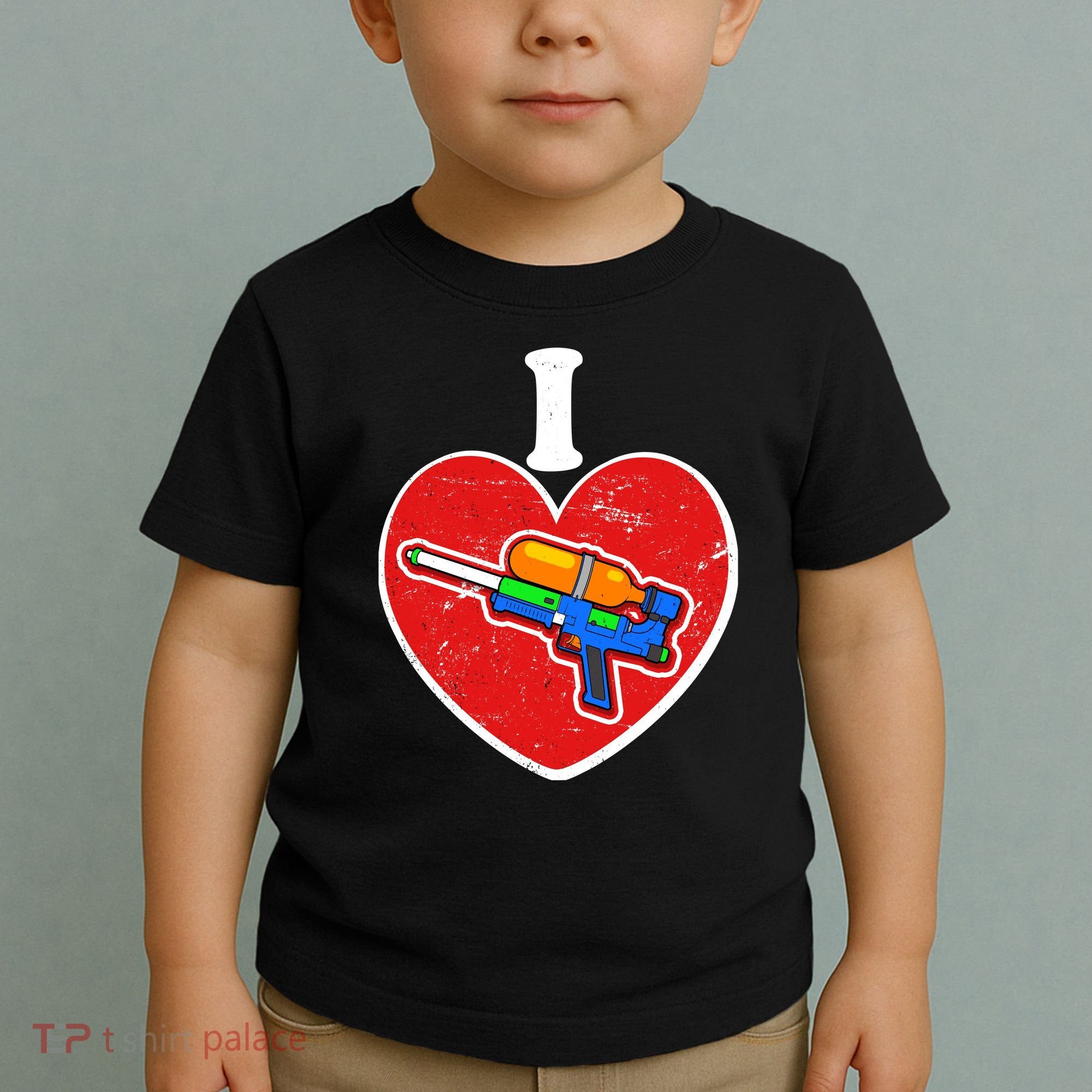 Summertime Fun I Love Super Soakers Water Guns Toddler T-Shirt