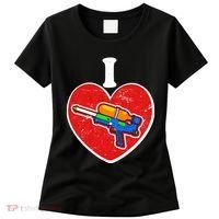 Summertime Fun I Love Super Soakers Water Guns Women's T-Shirt thumb 0